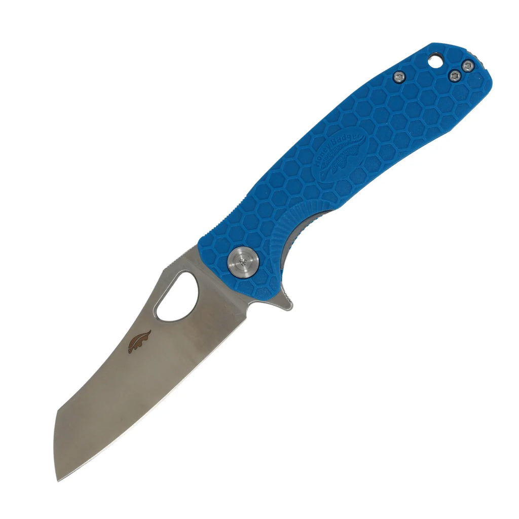 Honey Badger MEDIUM WHARNCLEAVER ( HB1164 ) Blue