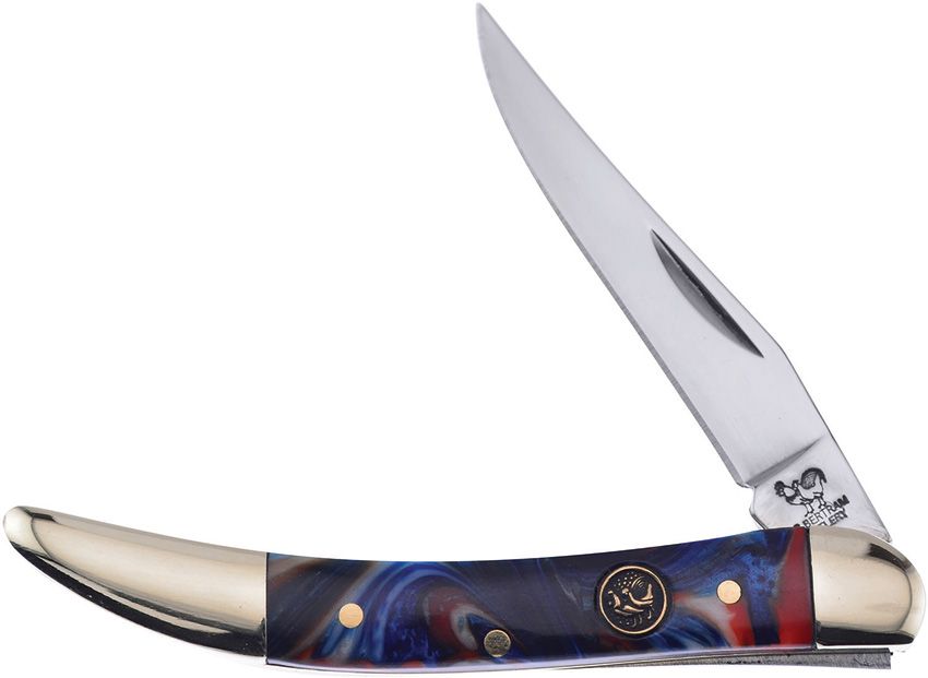 Hen & Rooster Int. Red/Blue Swirl Toothpick