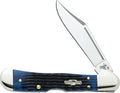 Case CA2864 Navy Blue Jigged Bone Mini CopperLock