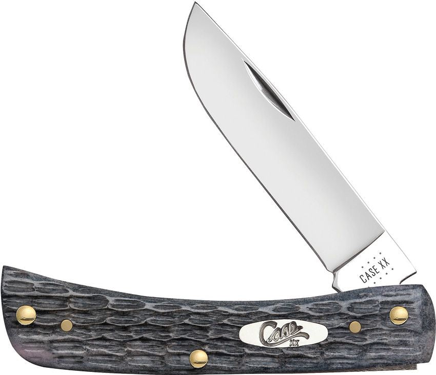 Case CA58412 Pocket Worn Gray Bone Sodbuster Jr.