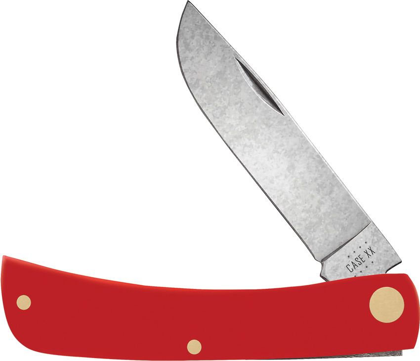Case 73932 Red Synthetic Sod Buster Jr.