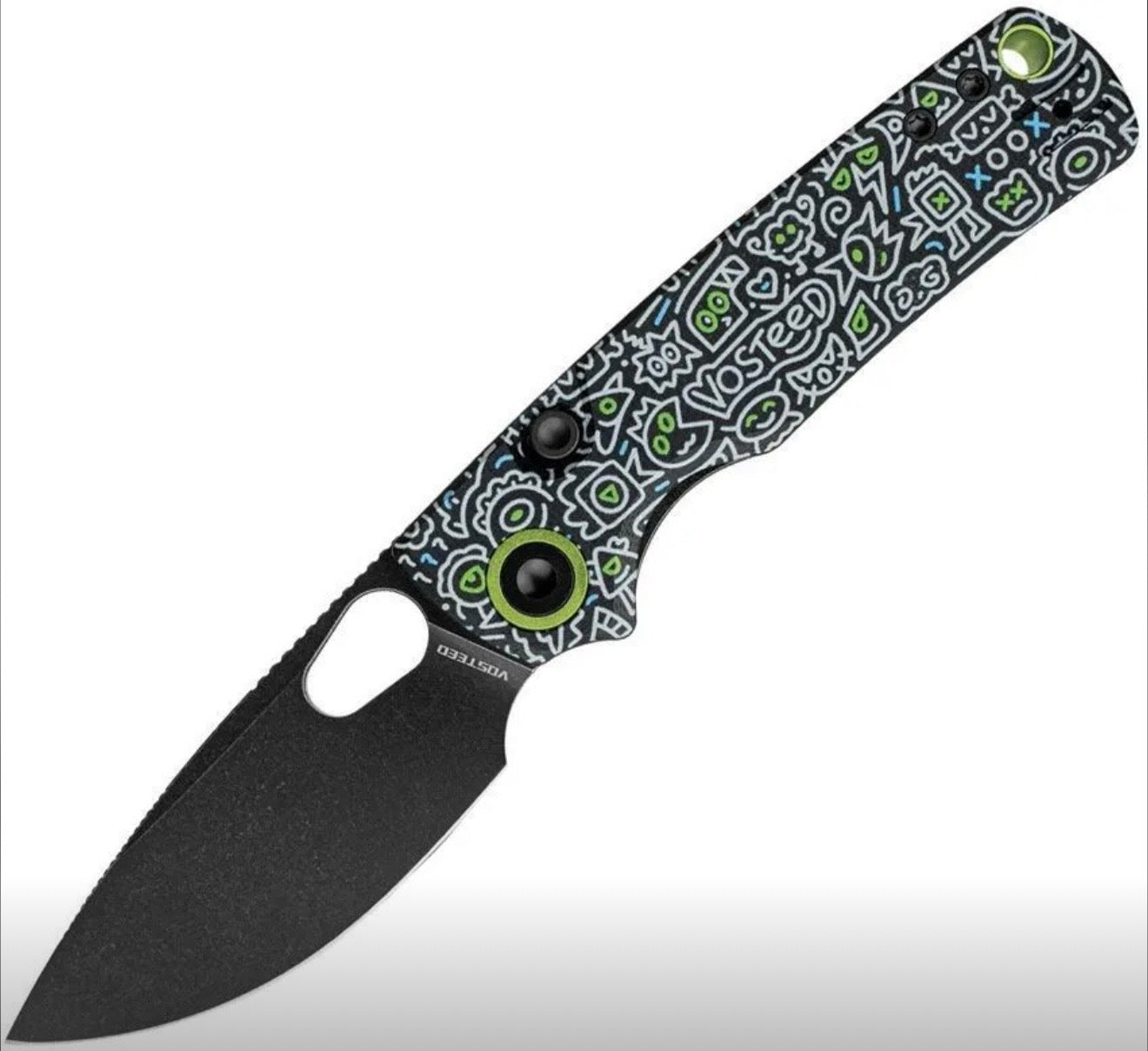 Vosteed Porcupine Top Linerlock Doodle