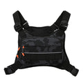 Tactical Chest Bag for Men Running Front Vest Backpack Rig Pouch Hiking Cycling Outdoor Camping Fishing Hunting Travel Molle Bag