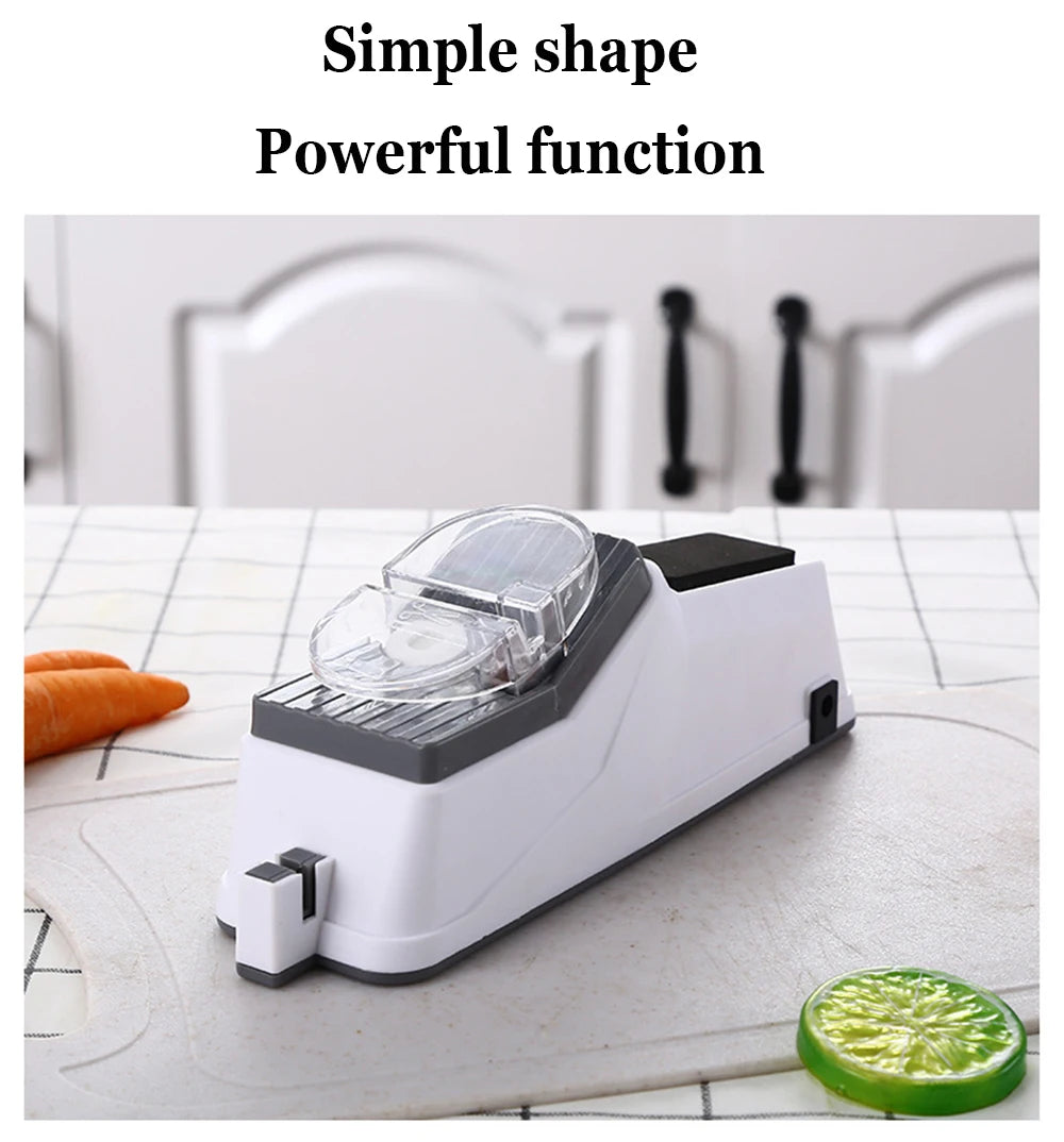 Electric Knife Sharpener Machine Kitchen Knives Scissor Sharpening Machine Grinder Efficient Safe Kitchen Utensils Accessories