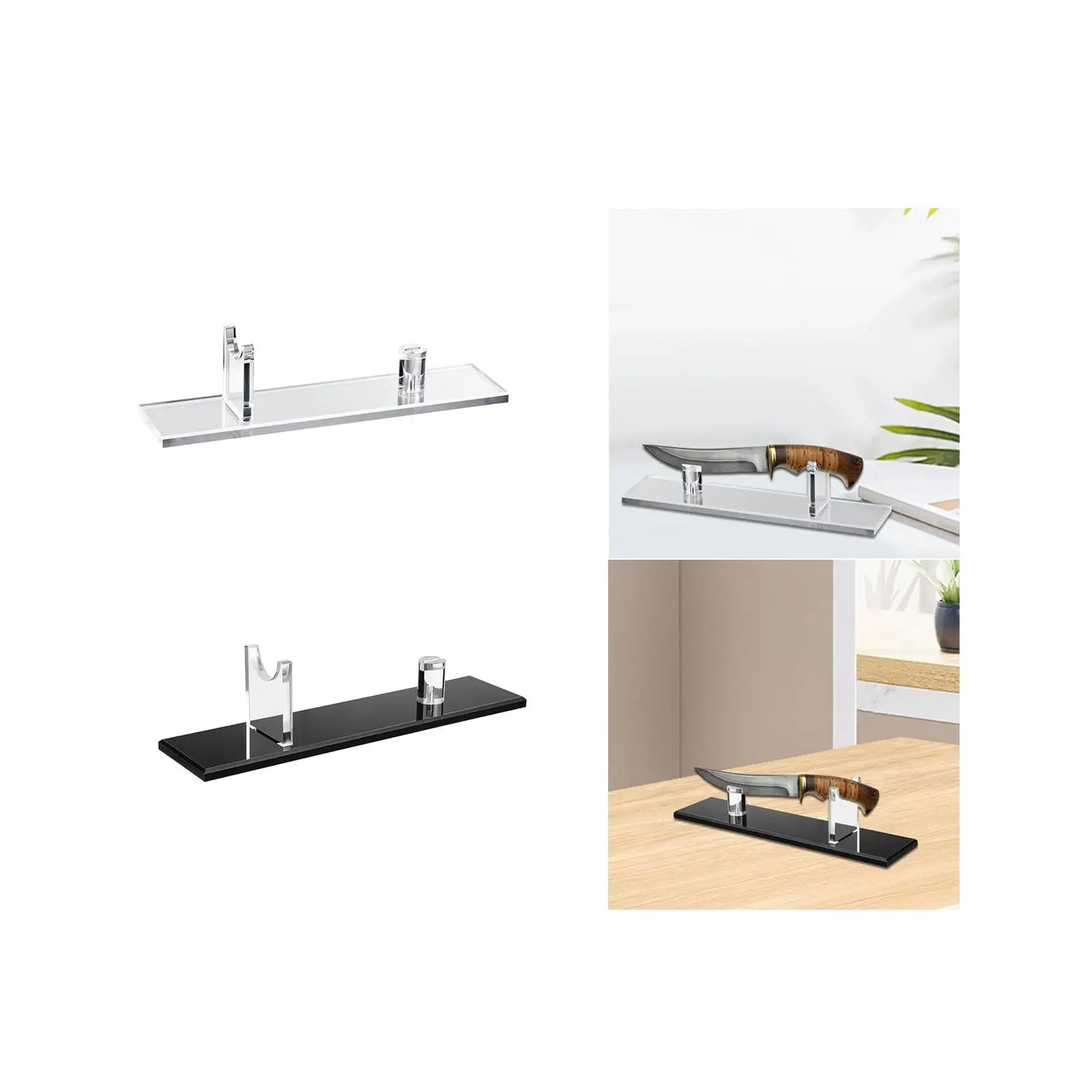 Knife Display Stand Multipurpose Fixed Blade Home Decoration Collection Display Sword Stand Acrylic Knife Stand Knife Holder