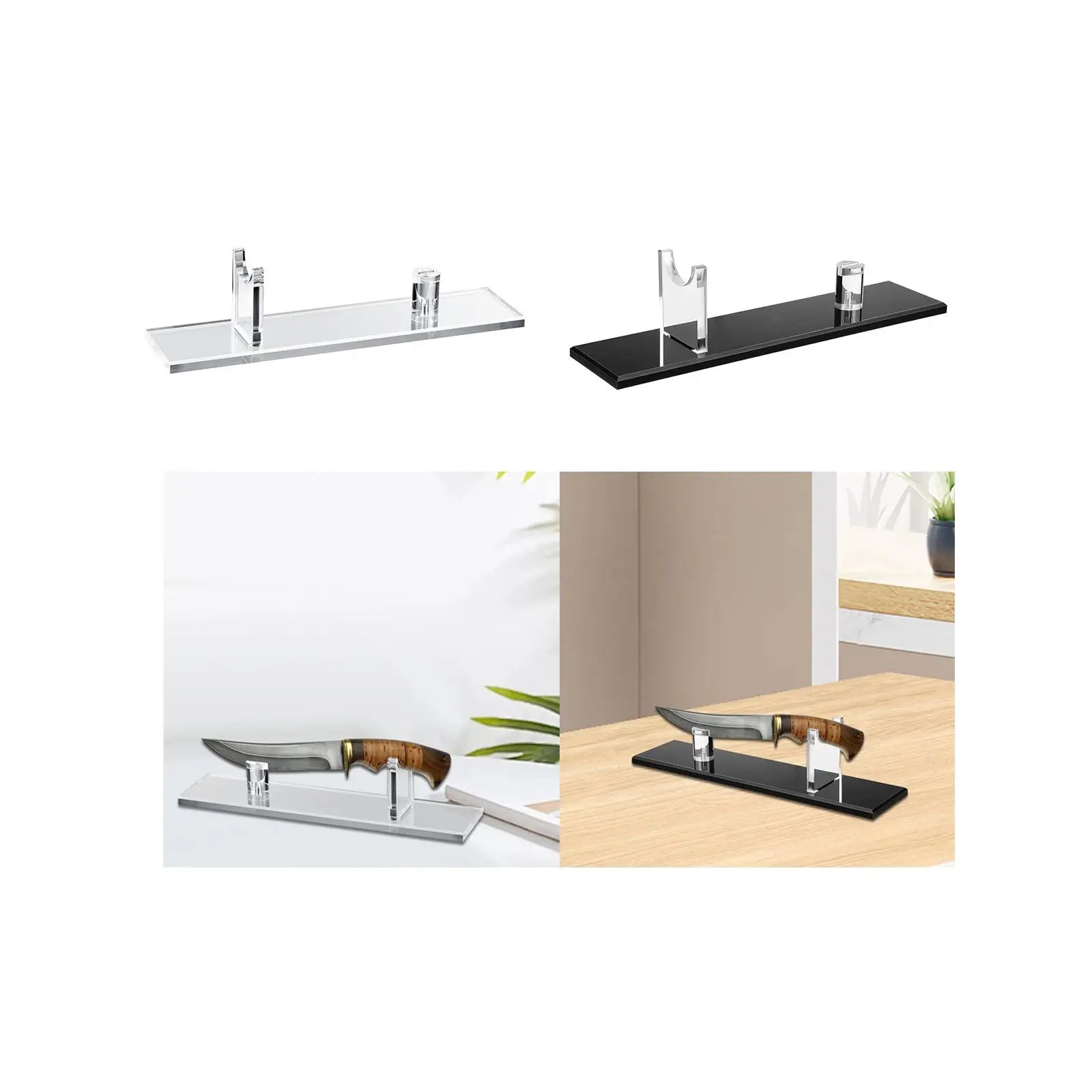 Knife Display Stand Multipurpose Fixed Blade Home Decoration Collection Display Sword Stand Acrylic Knife Stand Knife Holder