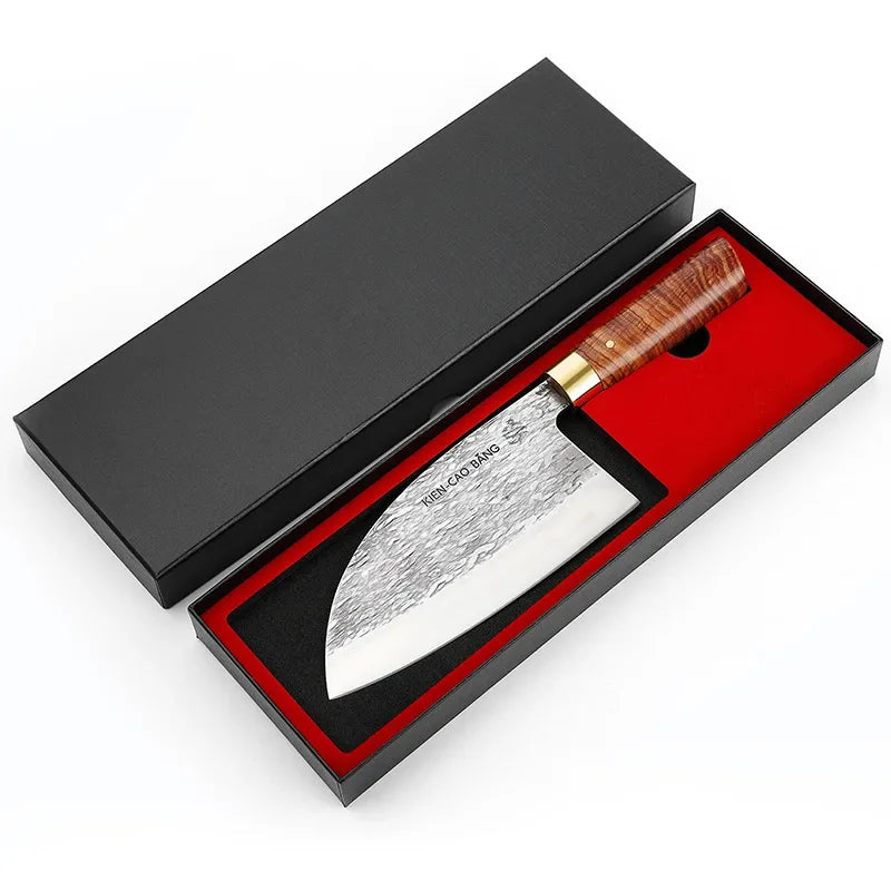 Kitchen Knife Set Chef Knives Japanese 5CR15 High Carbon Stainless Steel Kitchen Meat Cleaver Forged Butcher's Boning Knife