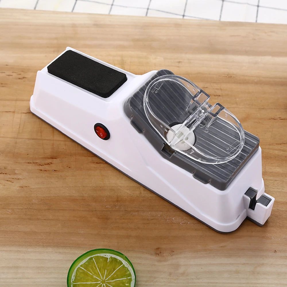 Electric Knife Sharpener Machine Kitchen Knives Scissor Sharpening Machine Grinder Efficient Safe Kitchen Utensils Accessories