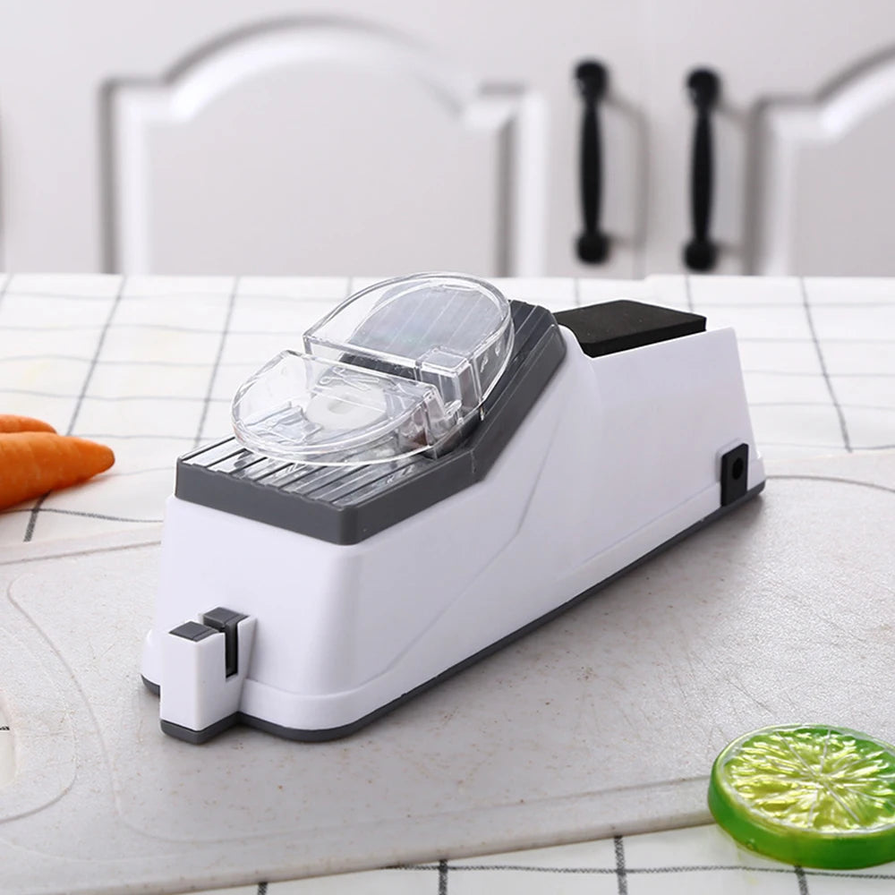 Electric Knife Sharpener Machine Kitchen Knives Scissor Sharpening Machine Grinder Efficient Safe Kitchen Utensils Accessories
