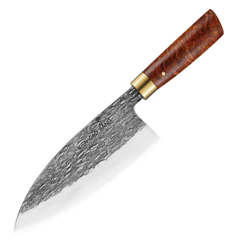 Kitchen Knife Set Chef Knives Japanese 5CR15 High Carbon Stainless Steel Kitchen Meat Cleaver Forged Butcher's Boning Knife