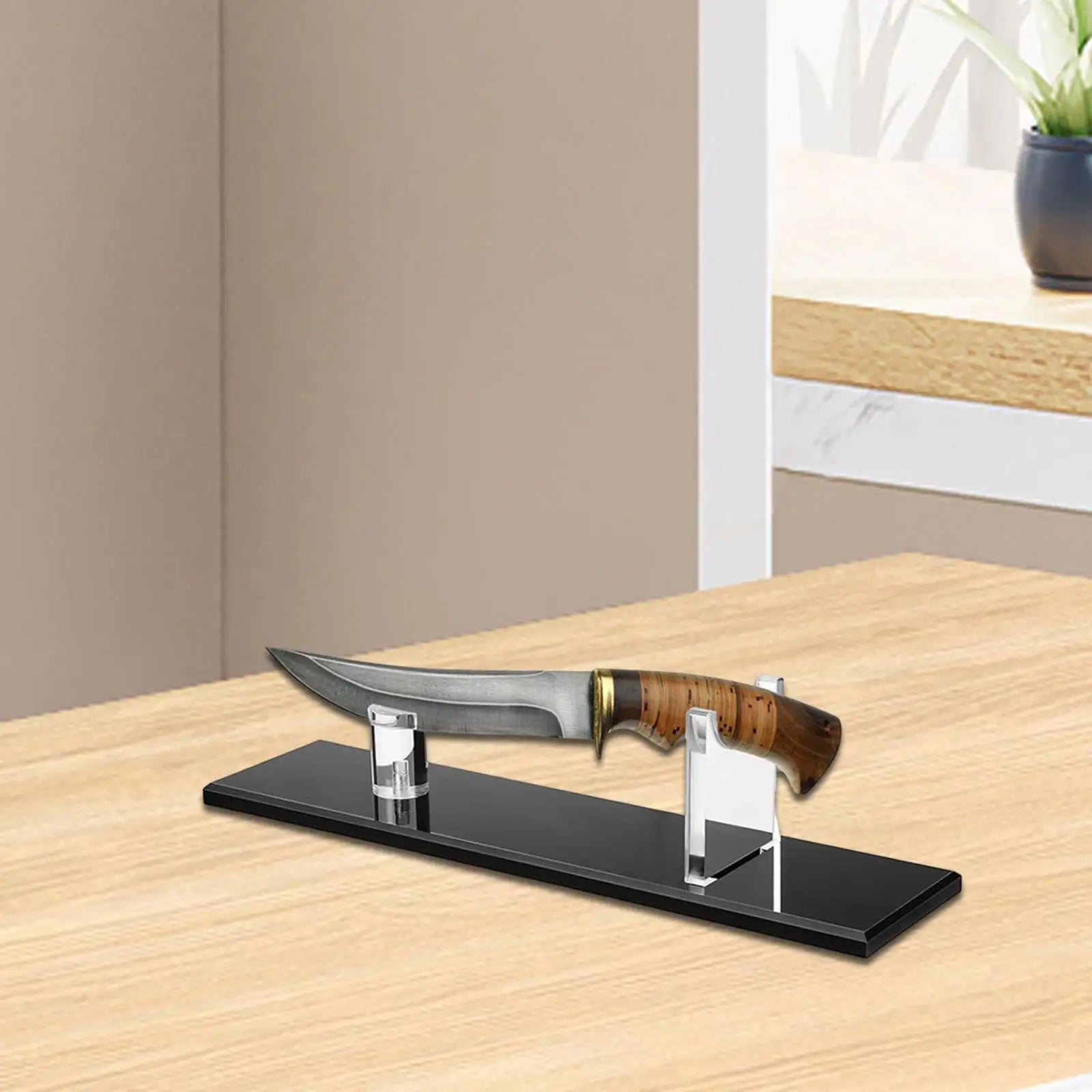 Knife Display Stand Multipurpose Fixed Blade Home Decoration Collection Display Sword Stand Acrylic Knife Stand Knife Holder