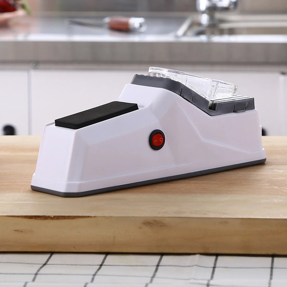 Electric Knife Sharpener Machine Kitchen Knives Scissor Sharpening Machine Grinder Efficient Safe Kitchen Utensils Accessories