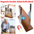 Magnetic Double-Sided Knife Block Knife Display Rack Strong Magnetism Knife Holder for Kitchen Counter Multifunctional Storage