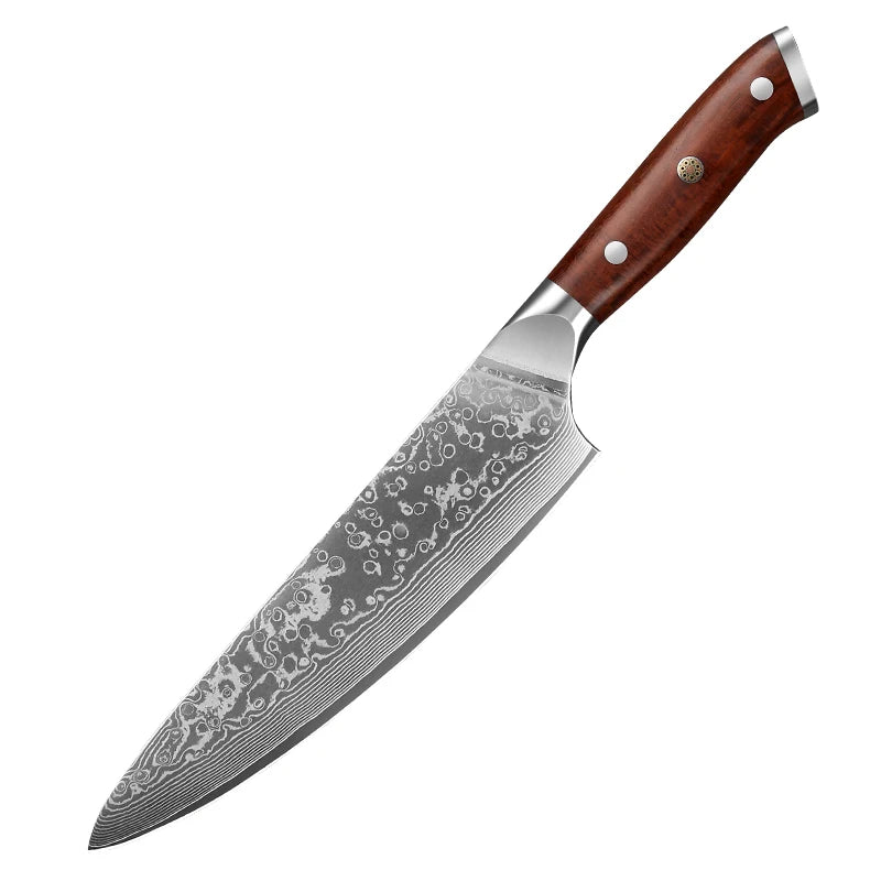 Kitchen Chef Knife Set 67 Layer Damascus Stee Super Sharp Cleaver Knife Premium Kitchen fruit Knife Kitchen Cooking Tools