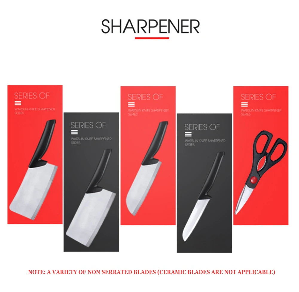Electric Knife Sharpener Machine Kitchen Knives Scissor Sharpening Machine Grinder Efficient Safe Kitchen Utensils Accessories