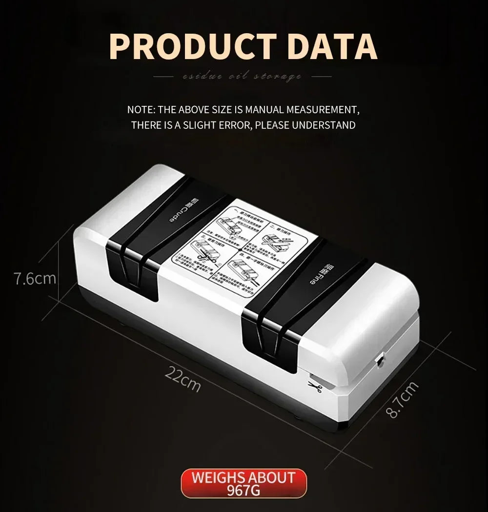 Electric Knife Sharpener Multi-function Automatic Cut Sharpener For Slotted screwdrivers Scissors Knives Electric Fast Sharpener