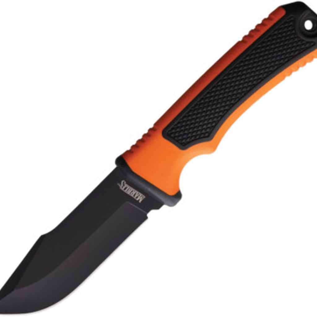 Marbles 692 Fixed Blade Knife with Orange Handles