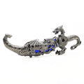 Metalwork Swords And Knives Unsharpened With Carved Decorations